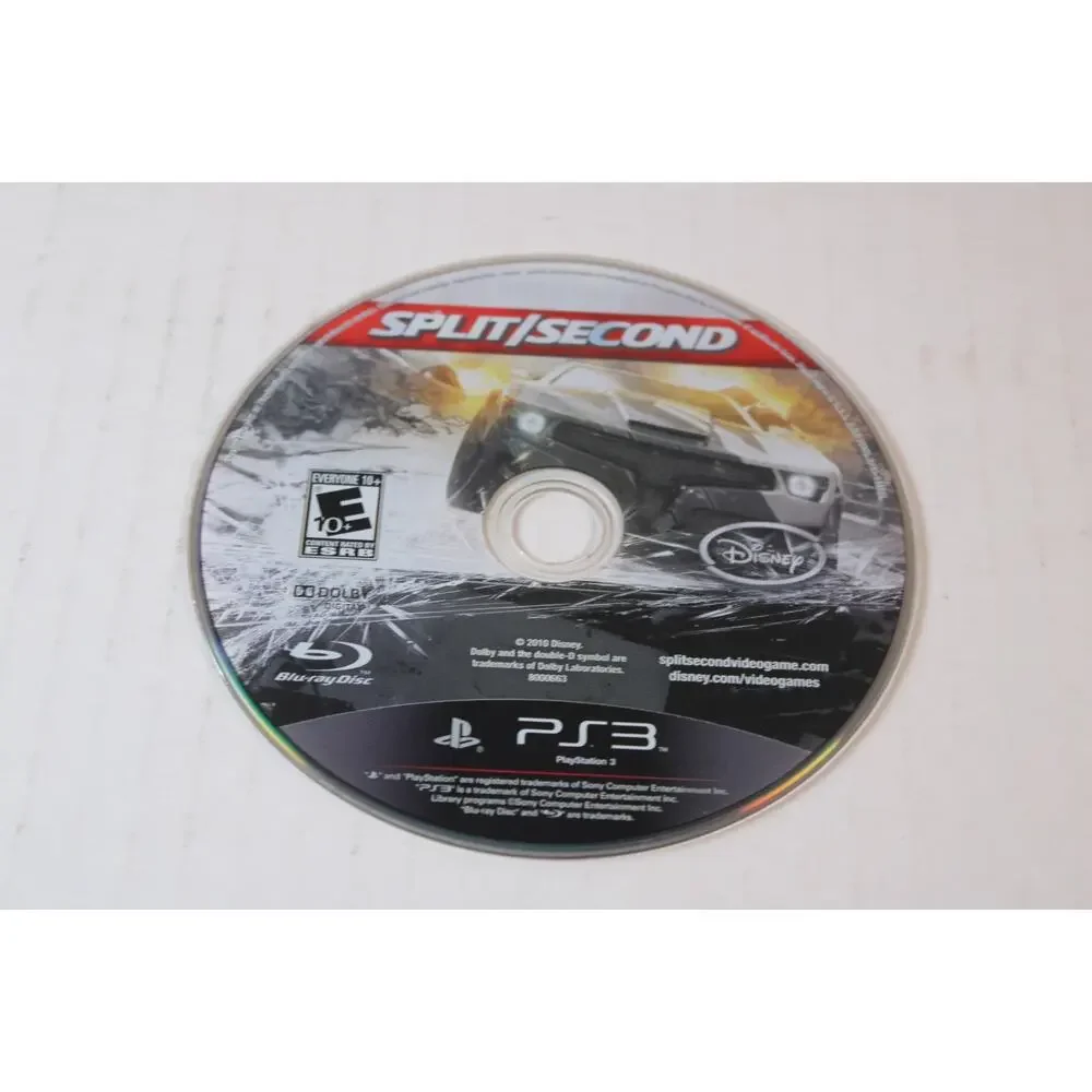 Split/Second (Sony PlayStation 3 PS3) Authentic, game only, tested/works